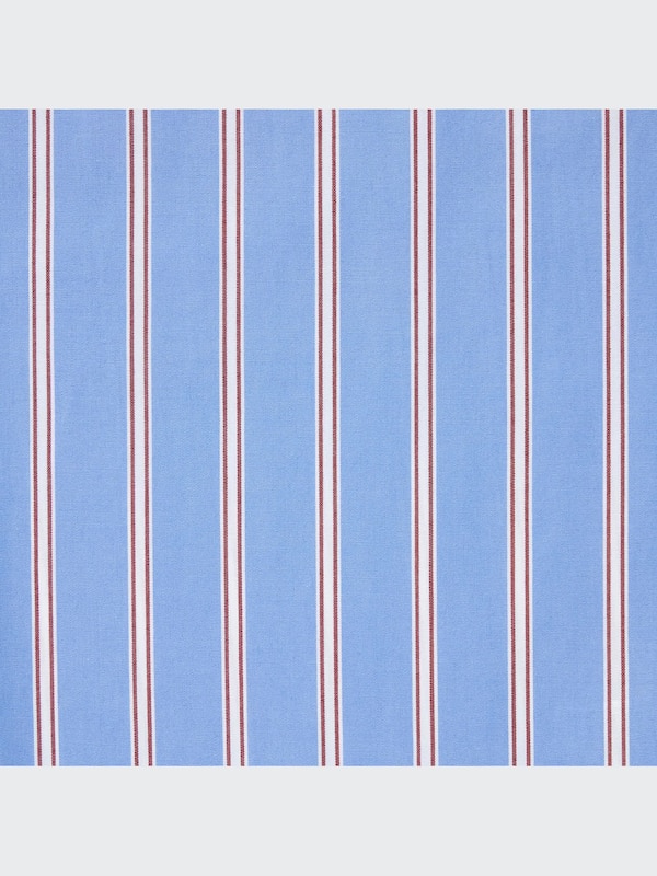 Extra Fine Cotton Broadcloth Striped Shirt