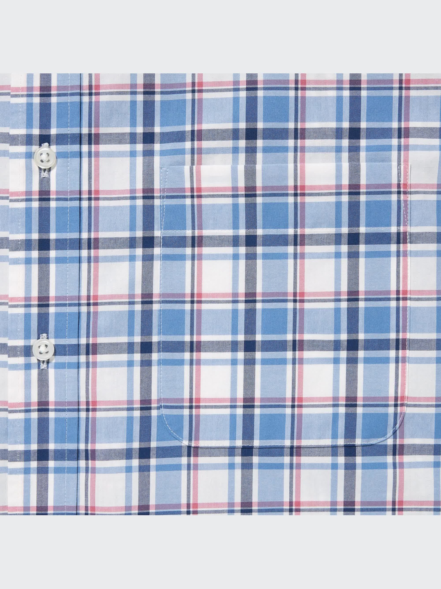 100点セット ユニクロ公式 | エクストラファインコットンブロードチェックシャツ