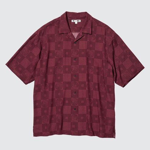 uniqlo camp collar shirt