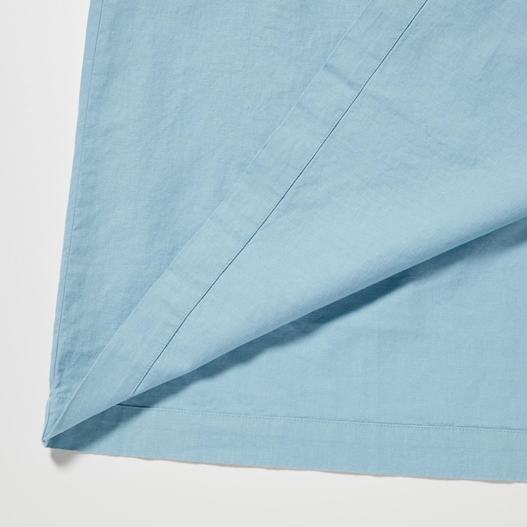 Smooth cotton striped knit dress