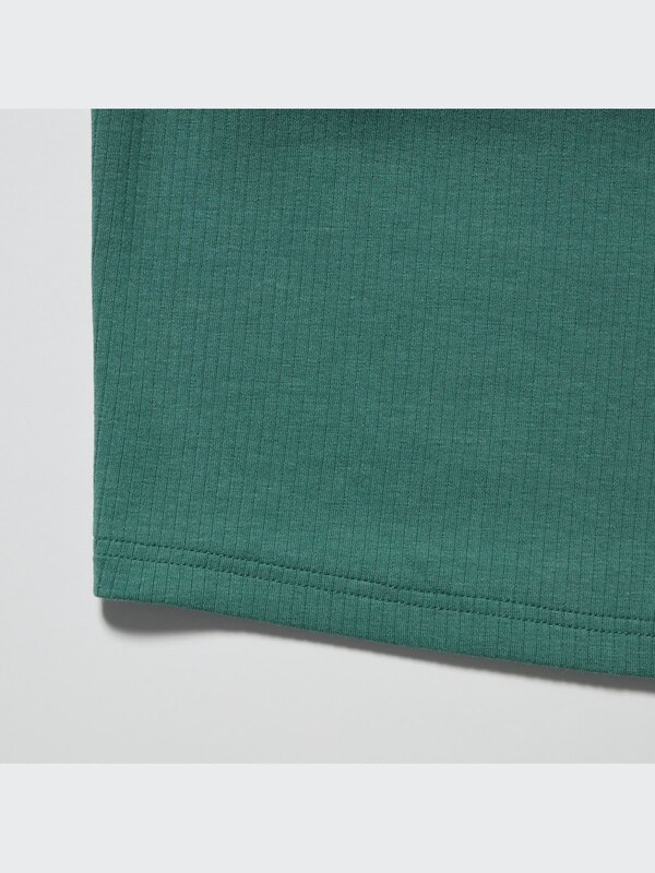 AIRism Cotton Square Neck Cropped Bra Top