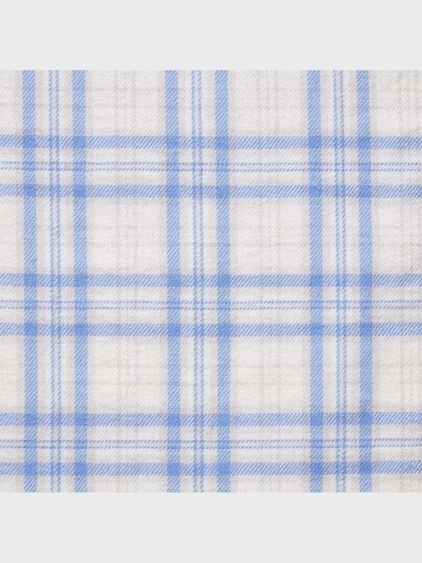 ソフトブラッシュドチェックシャツ（長袖）