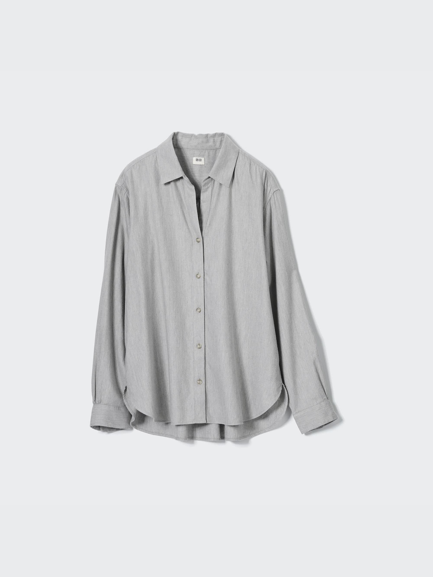 ユニクロ公式 | ソフトブラッシュドシャツ（長袖）