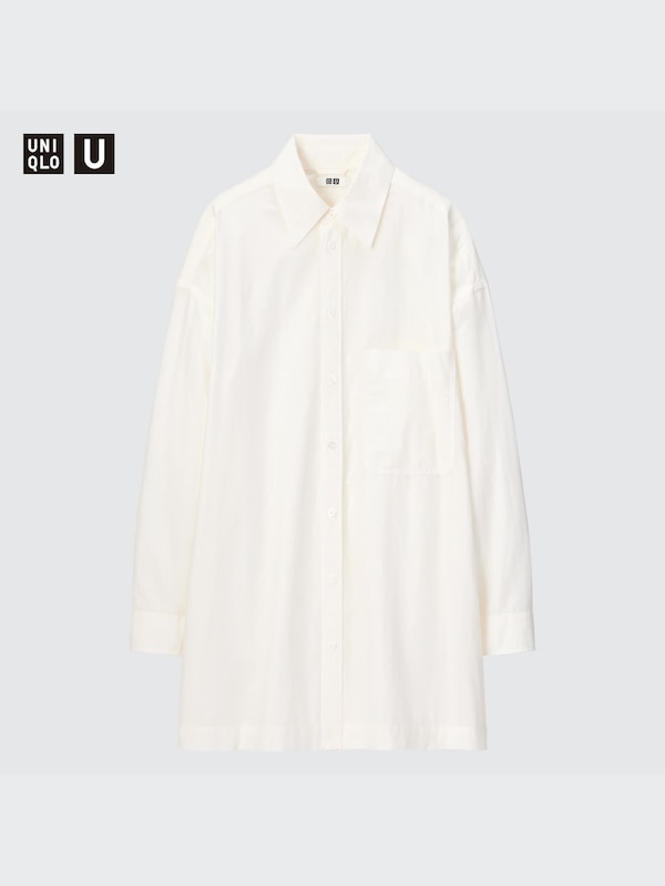 オーバーサイズロングシャツ（長袖）