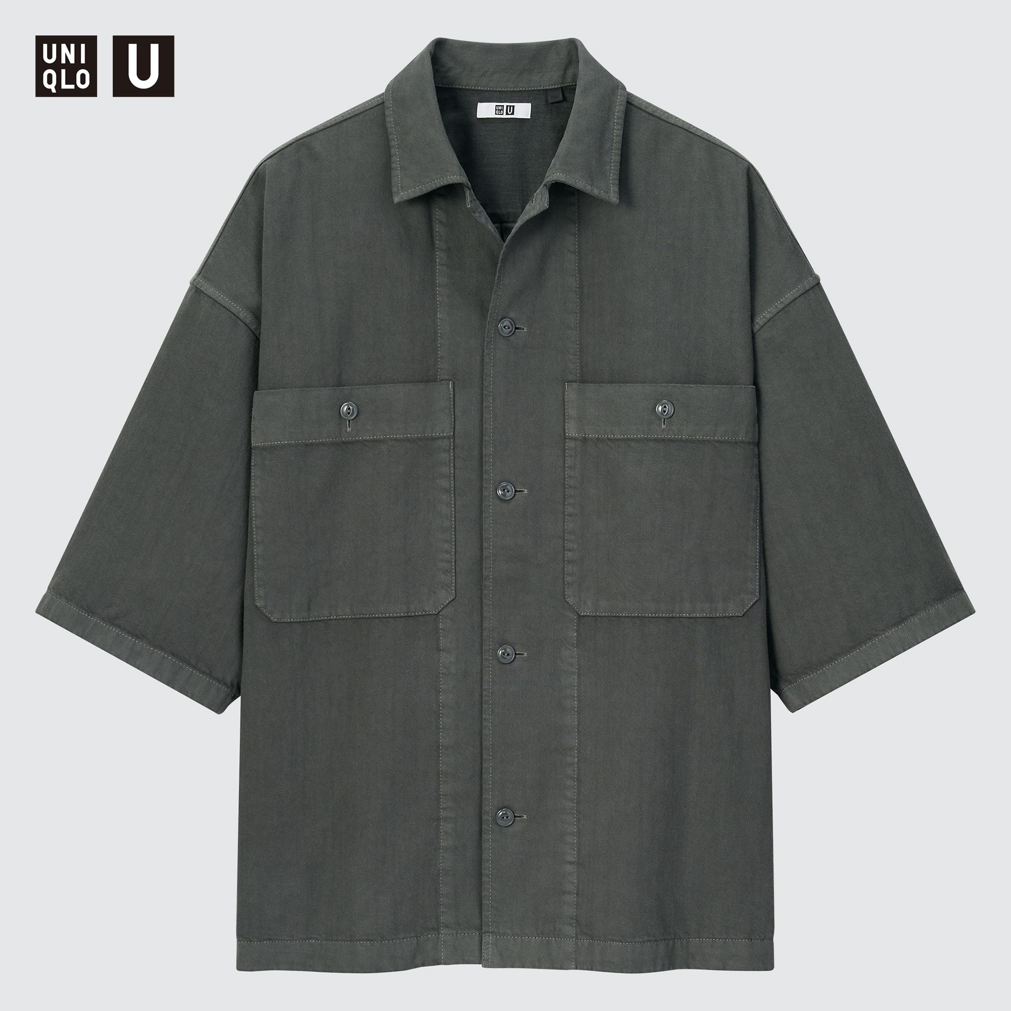 Uniqlo clearance oversized shirt