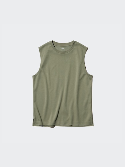エアリズムコットンノースリーブTシャツ 7