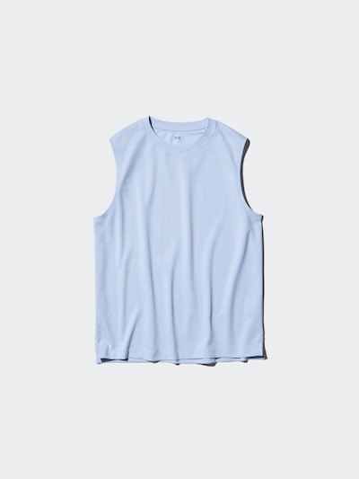 エアリズムコットンノースリーブTシャツ 8