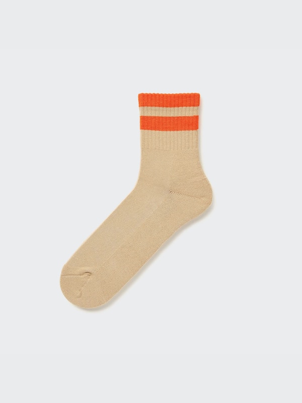 パイルラインハーフソックス