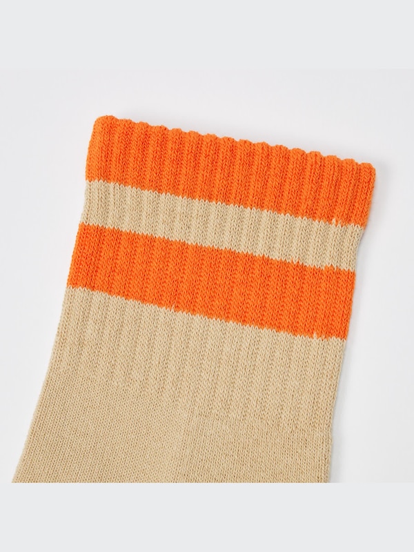 パイルラインハーフソックス