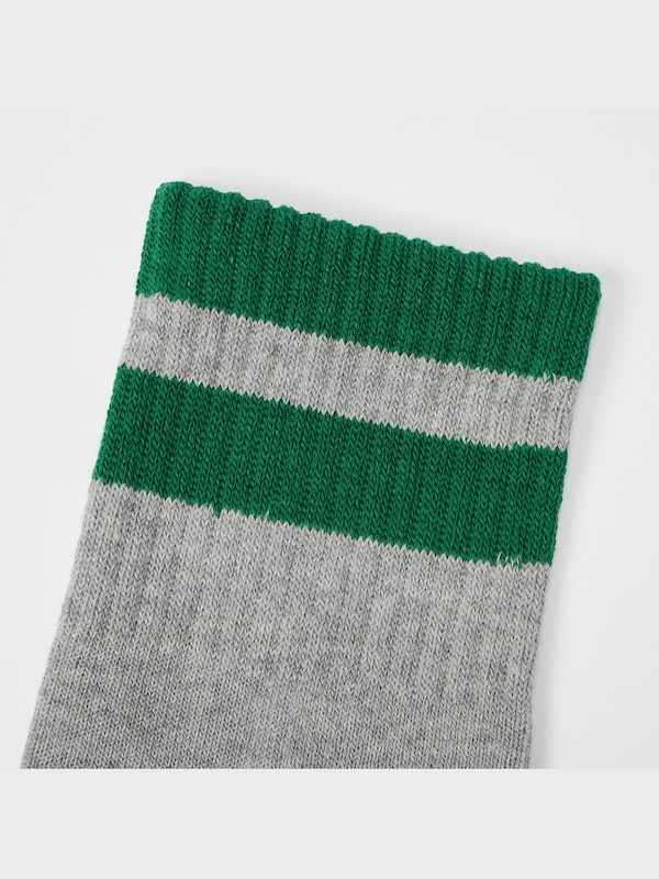 パイルラインハーフソックス