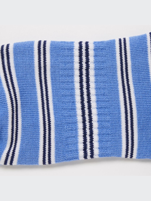 ショートソックス（ボーダー・3足組）