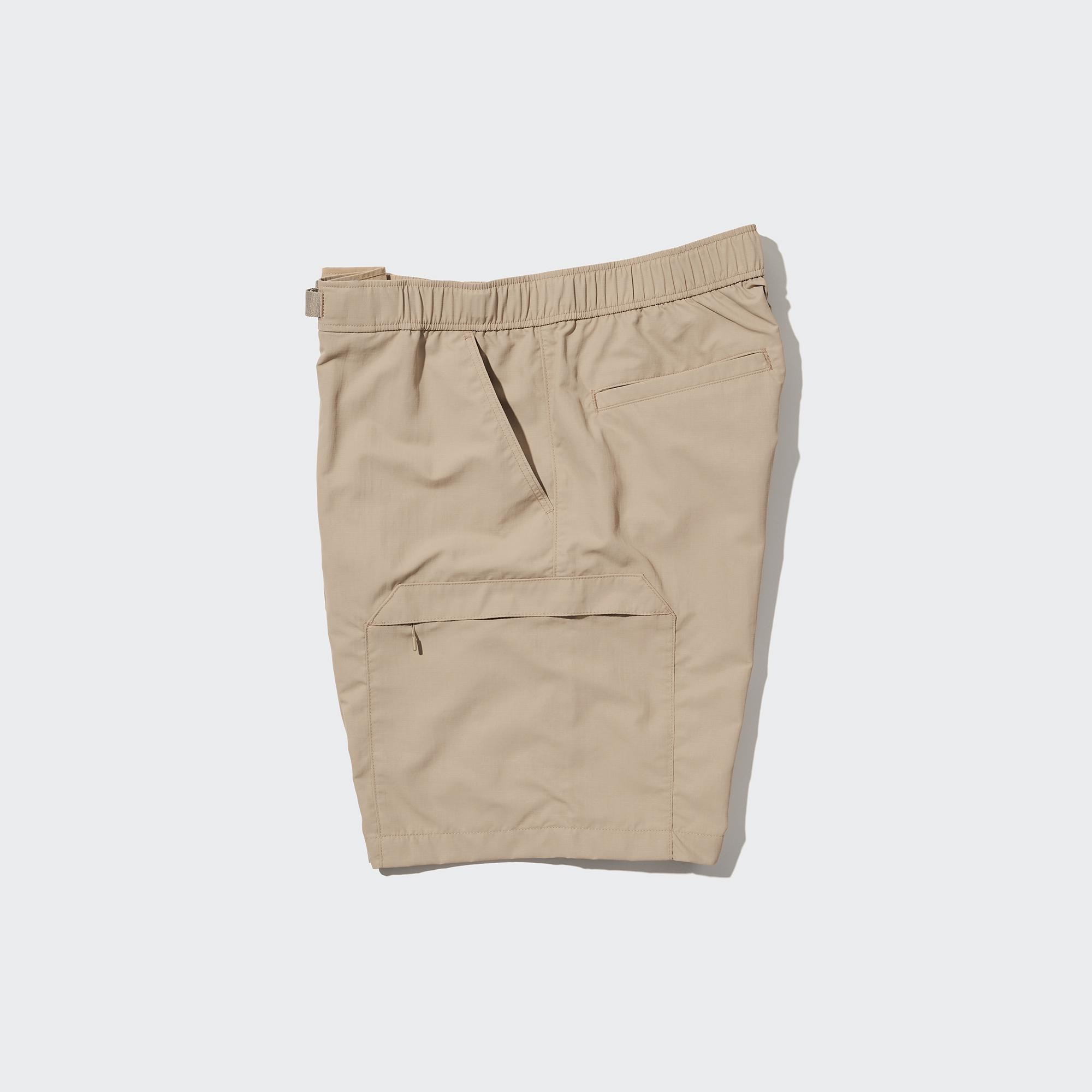 Khaki shop shorts uniqlo