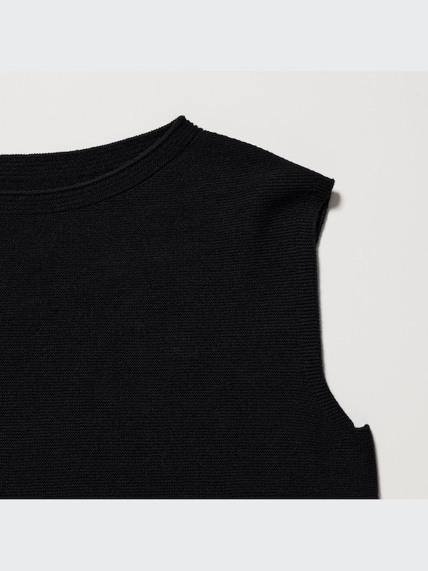 3Dコットンフレアワンピース（ノースリーブ・ミニ丈・72.5～83cm）