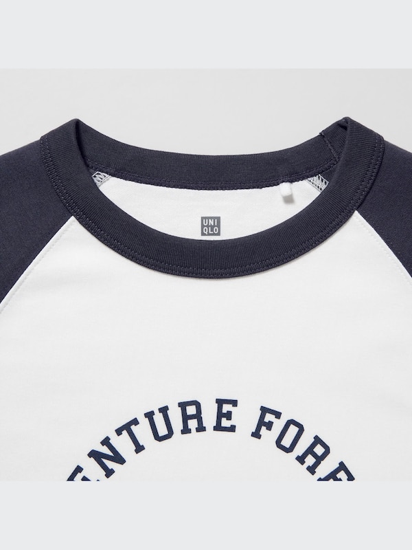 AIRism Katun T-Shirt Grafis Lengan Pendek