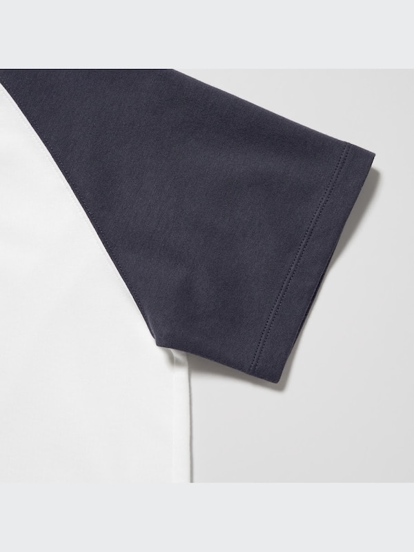 AIRism Katun T-Shirt Grafis Lengan Pendek