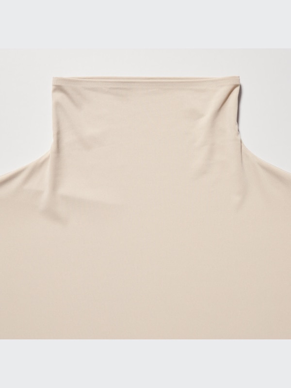AIRism UV Protection High Neck T-Shirt | Long Sleeve