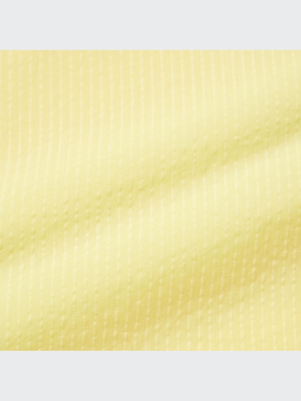 GIRLS Seersucker Gather Short Sleeve Dress