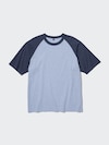 オーバーサイズラグランTシャツ（5分袖）