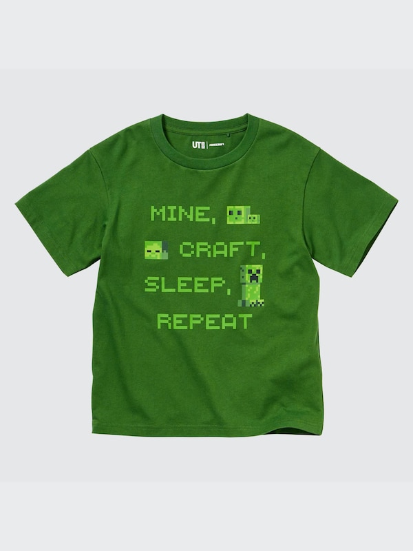 KIDS マインクラフト UT グラフィックTシャツ（半袖）