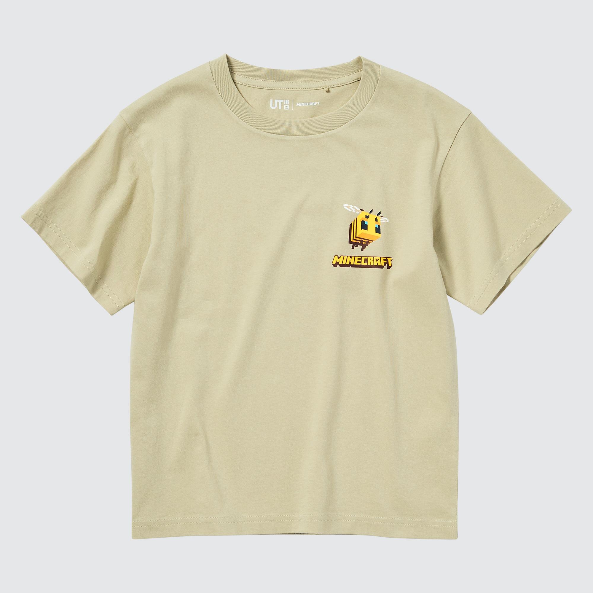 ユニクロ公式 | KIDS マインクラフト UT グラフィックTシャツ（半袖）