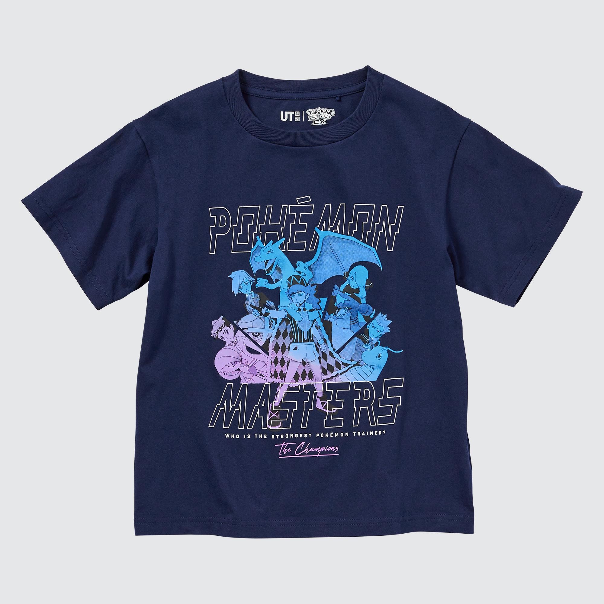 ユニクロ公式 | KIDS ポケモンマスターズ EX UT グラフィックTシャツ