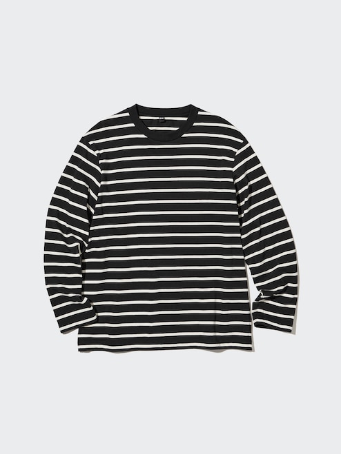 STRIPED LONG SLEEVE T-SHIRT UNIQLO SG