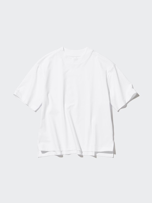 WOMEN'S AIRISM COTTON SHORT SLEEVE T-SHIRT UNIQLO PH