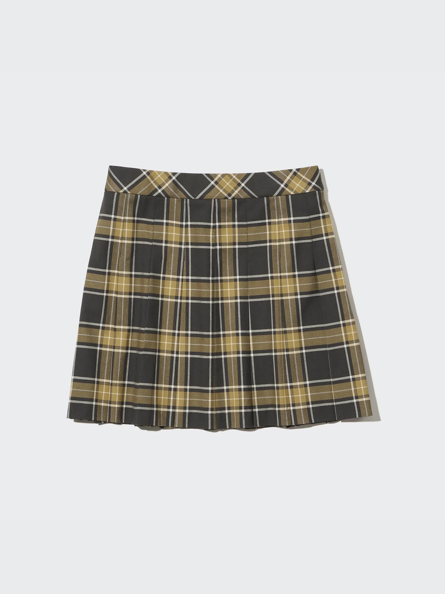 Women's Pleated Mini Skirt (Tartan Check) | UNIQLO SG