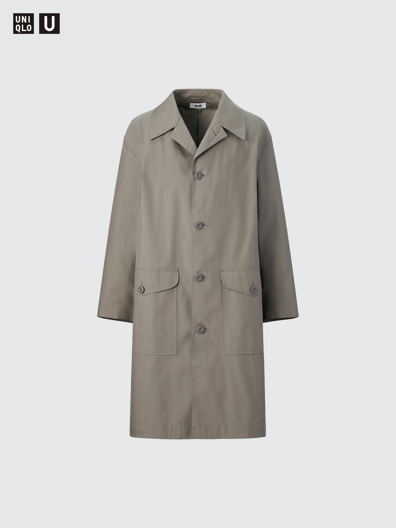 Uniqlo Trench Coat oversized outlet double breasted