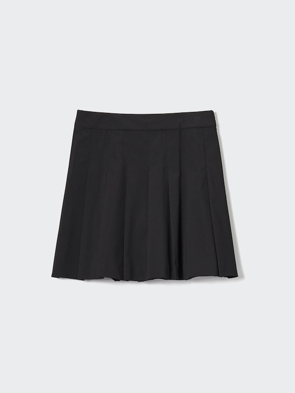 Pleated Mini Skirt