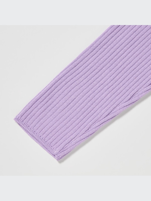 Cardigan Pendek Proteksi Sinar UV Kerah V (Rib)