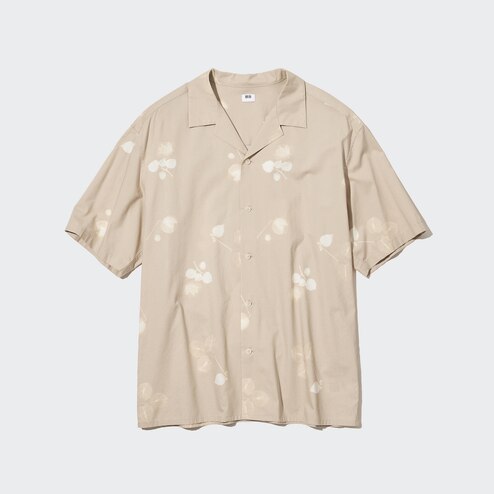 uniqlo camp collar shirt