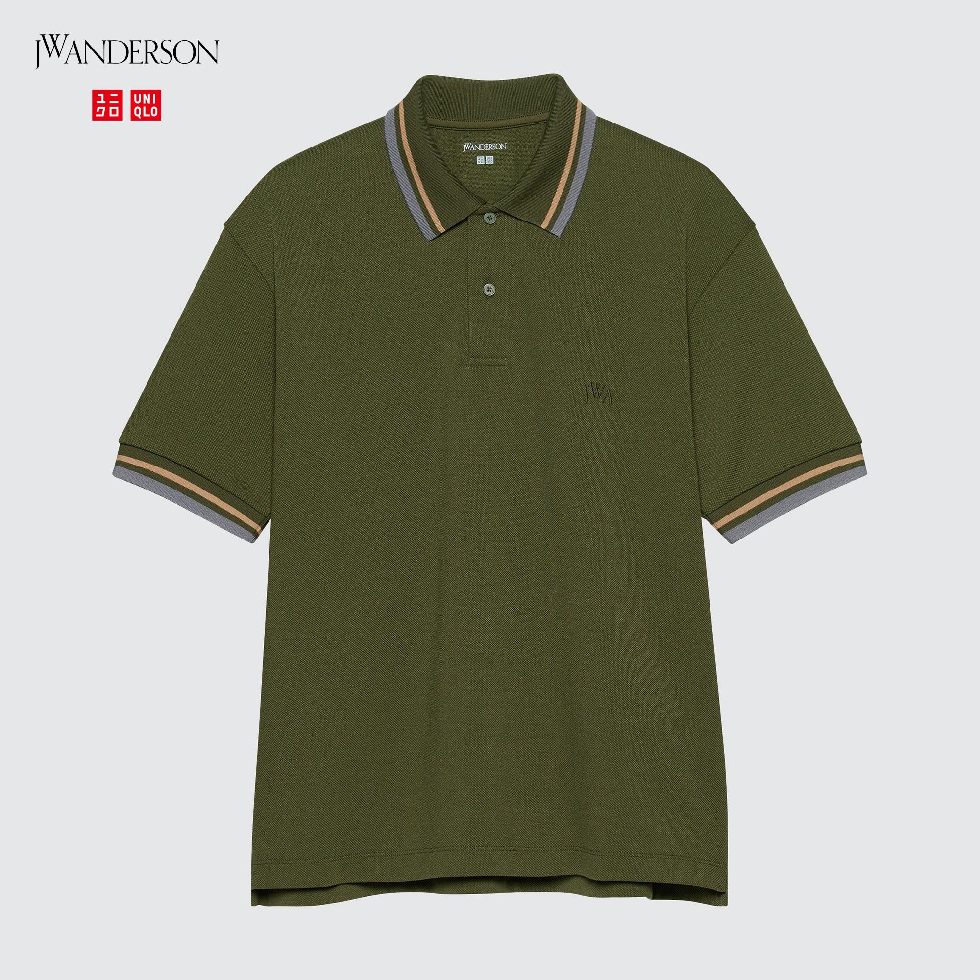 JW Anderson Dry Pique Short Sleeve Polo (Patterned)