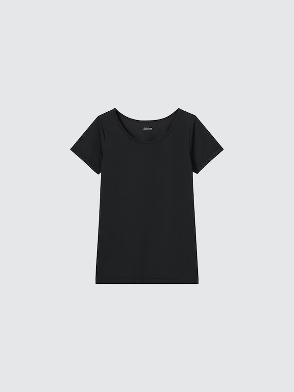 エアリズムメッシュUネックTシャツ