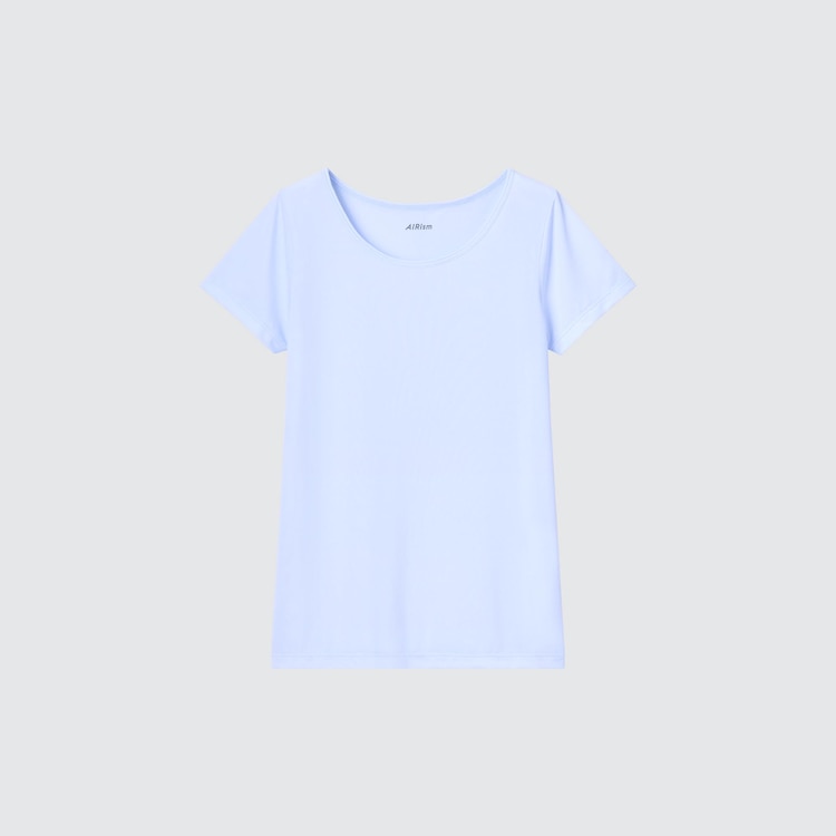 ユニクロ公式 KIDS エアリズムメッシュUネックTシャツ（半袖）