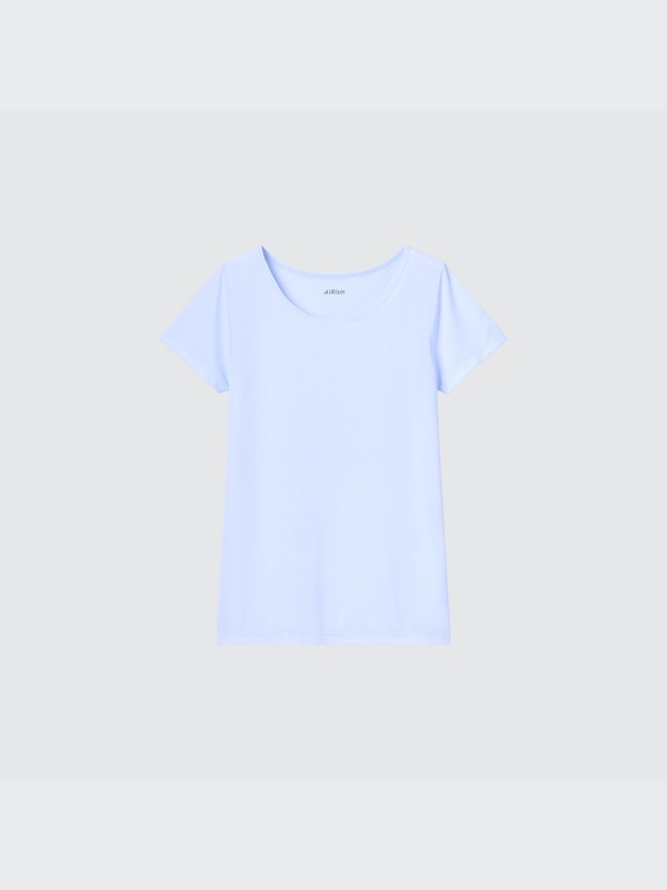 エアリズムメッシュUネックTシャツ