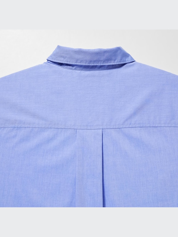 Cotton Short Sleeve Shirt (Chambray)