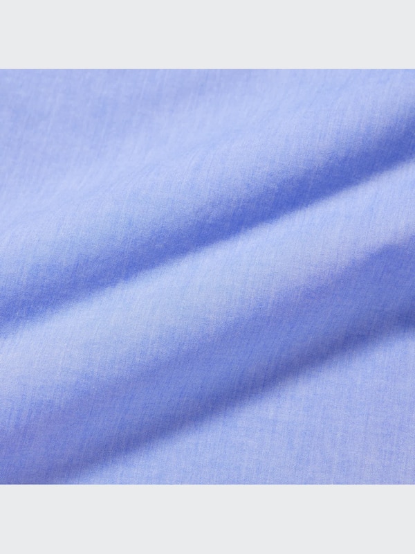 Cotton Short Sleeve Shirt (Chambray)