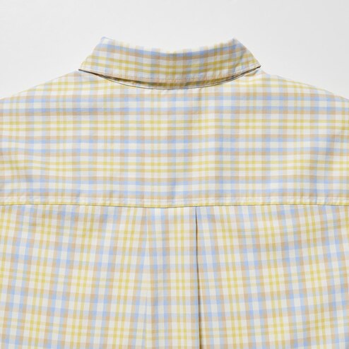 yellow check shirt womens