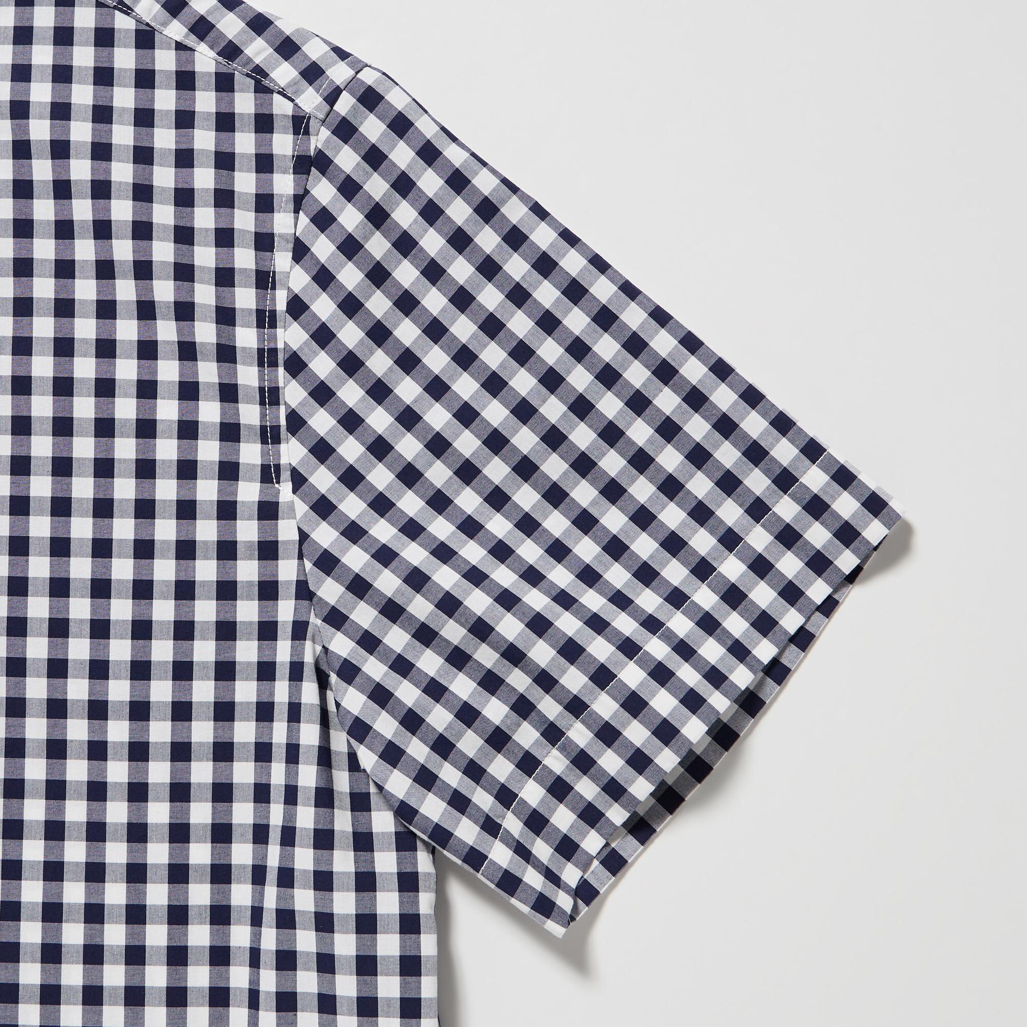 Uniqlo checkered outlet polo