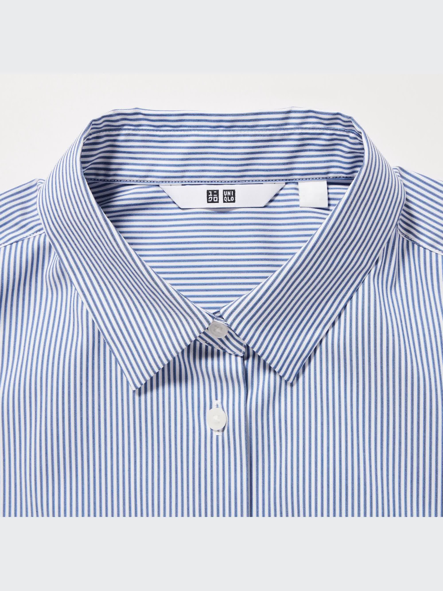ユニクロ公式 | スーピマコットンストレッチストライプシャツ（長袖