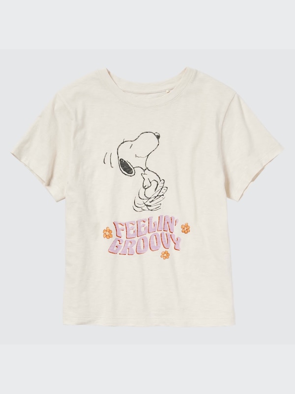 ラブ サンシャイン＆ピーナッツ UT グラフィックTシャツ（半袖・レギュラーフィット・ショート丈）