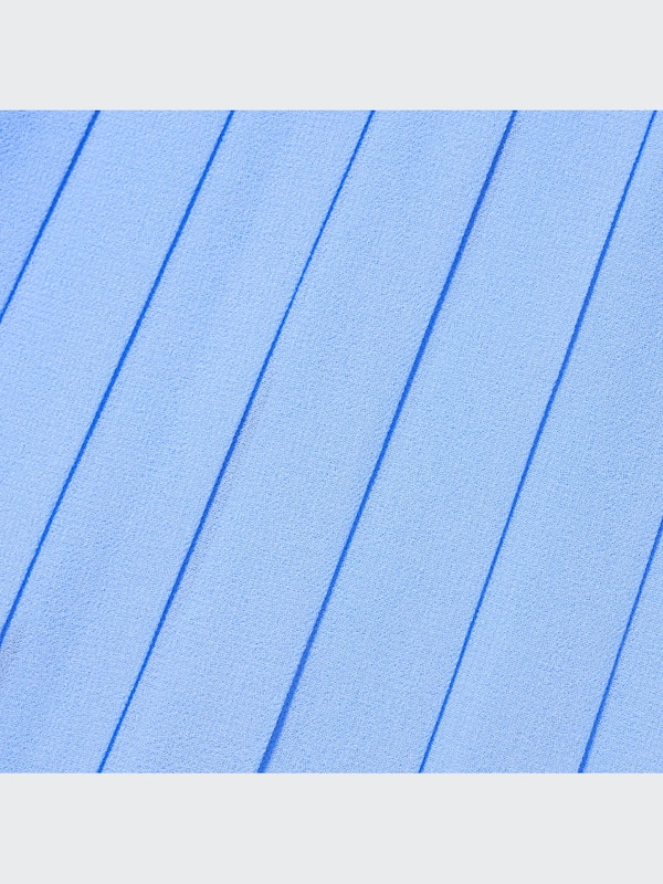 シフォンプリーツスカート（丈短め71～75cm）