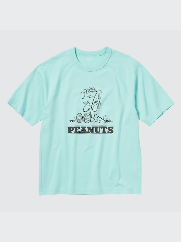 レトロ ピーナッツ UT グラフィックTシャツ（半袖・オーバーサイズフィット）
