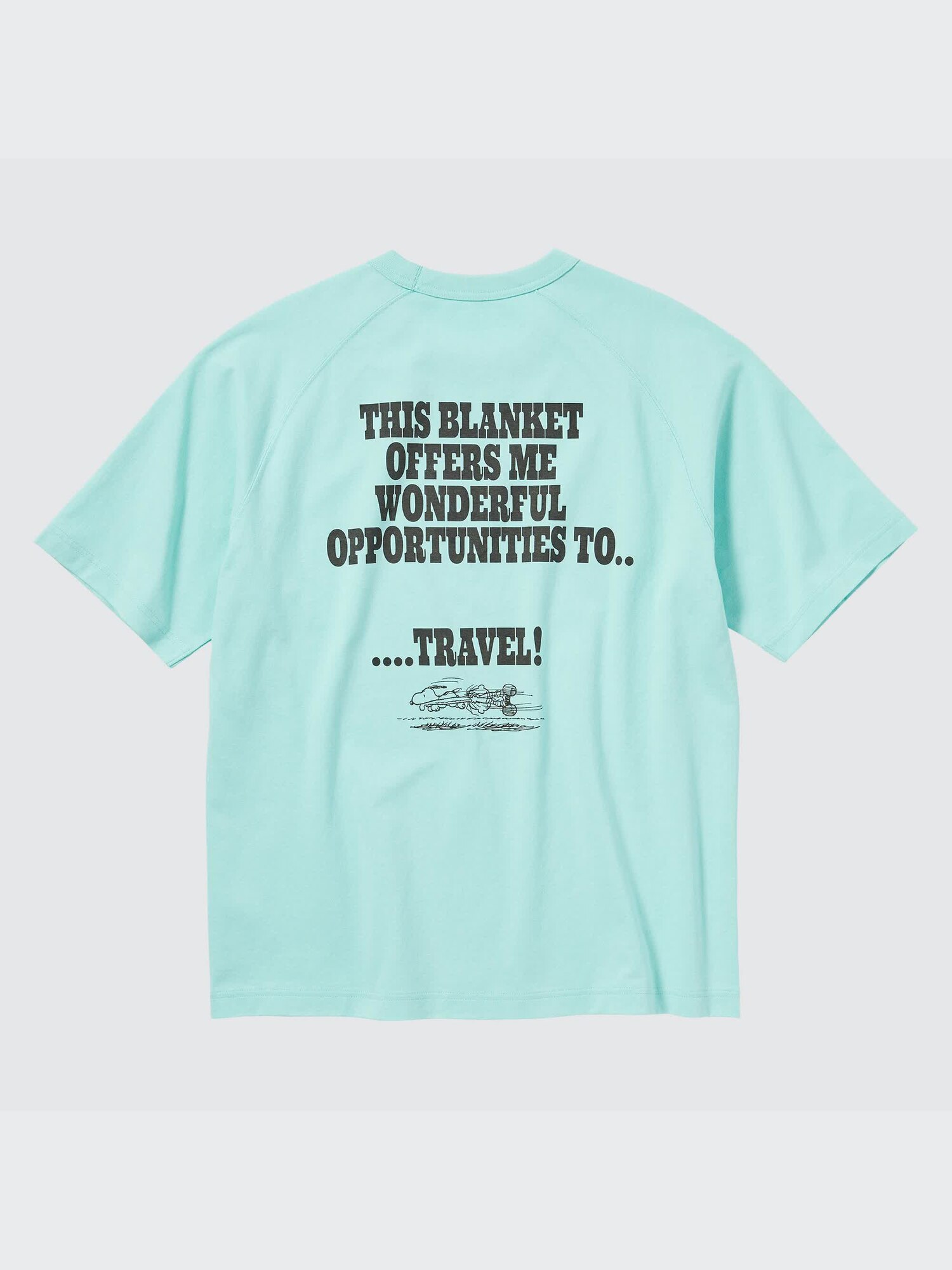 ユニクロ　ピーナッツビンテージTシャツ　ブルー ユニクロ「スヌーピーUT」メンズ新作が3月下旬登場！レトロかわいい