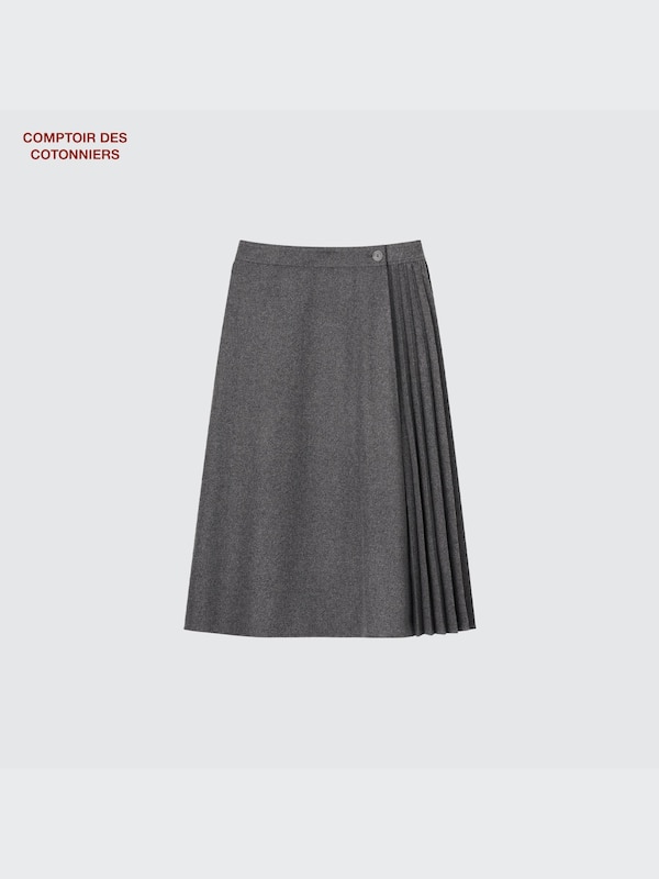 ウールプリーツスカート（コントワーデコトニエ）