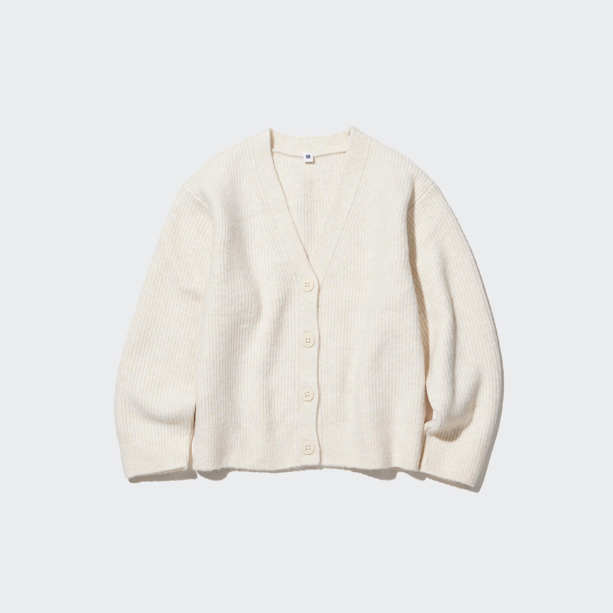 Uniqlo shop white cardigan