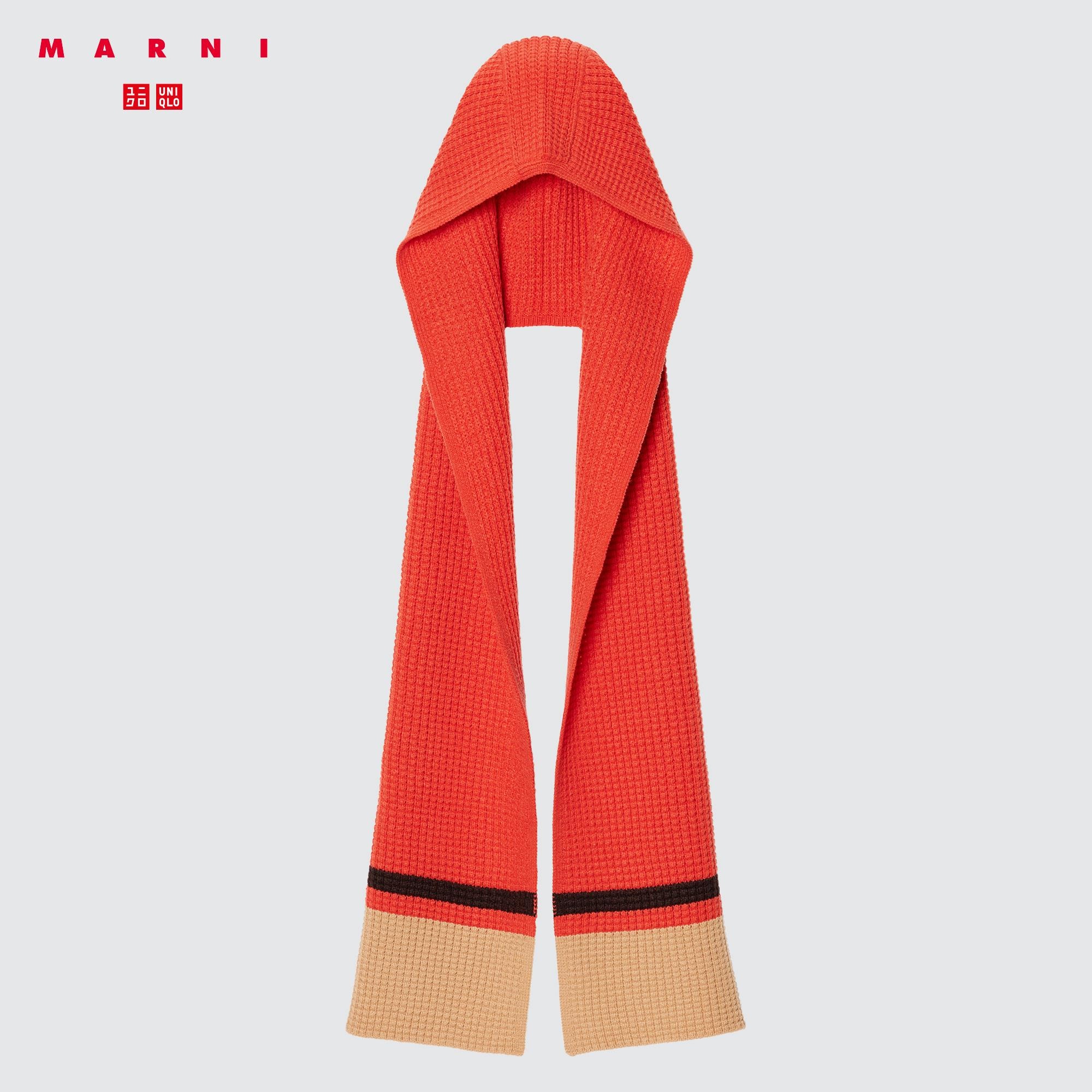 marni マフラー スカーフ ベージュ-