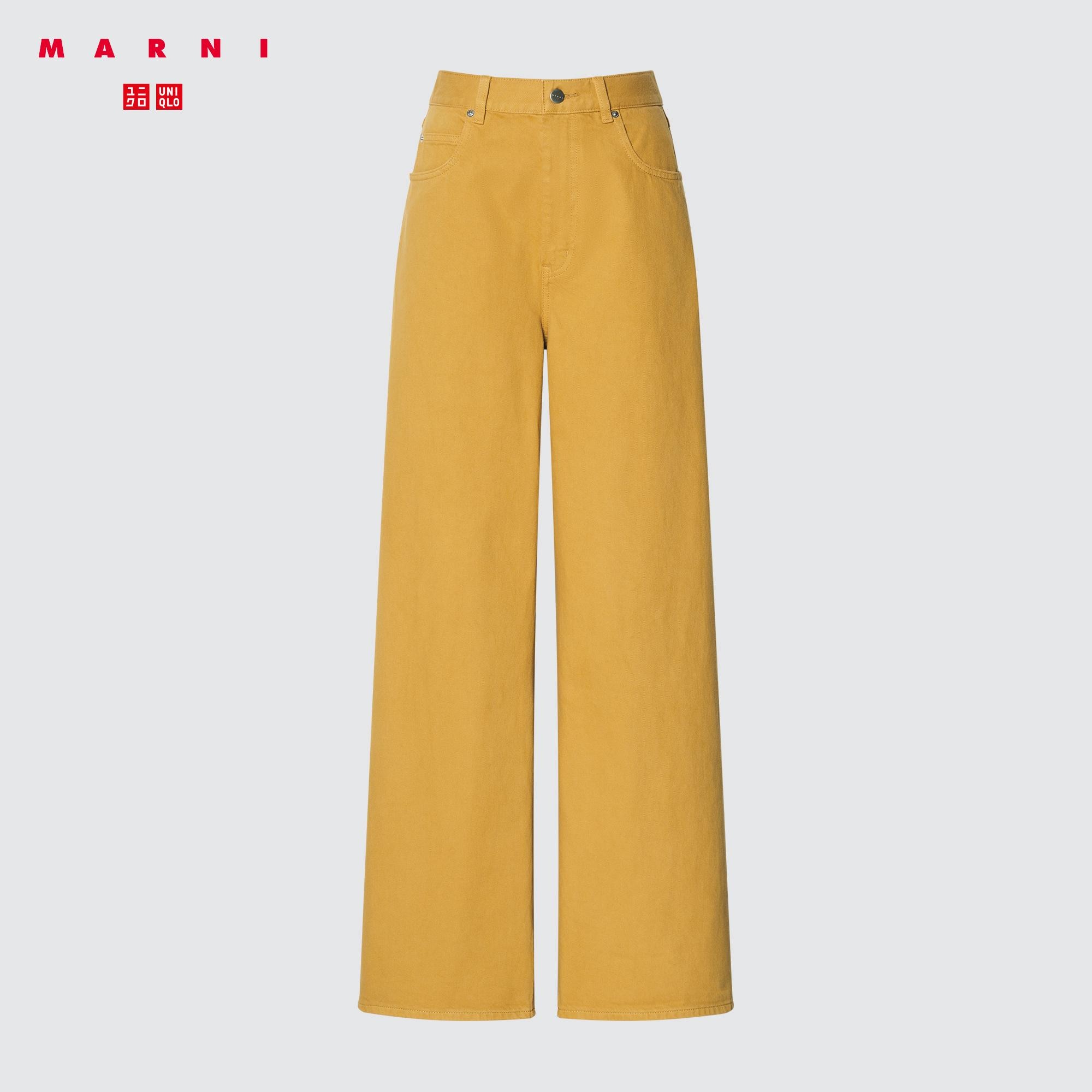 UNIQLO×MARNI バギージーンズ（丈長め81.5cm）