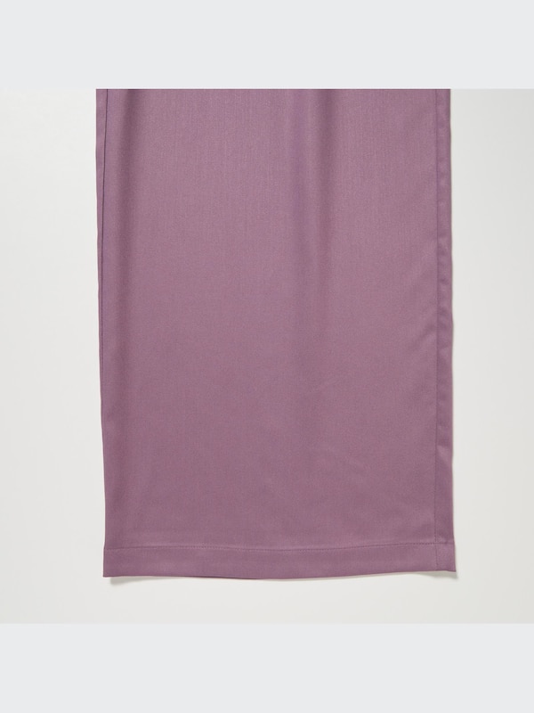 Satin Drape Straight Pants